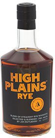 Jim Rutledge High Plains Rye Blend Of Straight Rye Whiskey