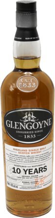 Glengoyne 10 Years Old Highland Single Malt Whiskey Scotland