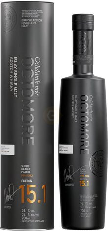 BRUICHLADDICH OCTOMORE EDITION 15.1 5 YRS SINGLE MALT