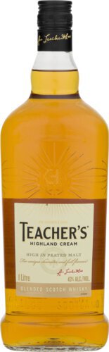 Teacher's Highland Cream Blended Scotch Whiskey 1.75L - Mid Island ...