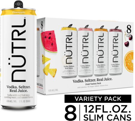 Nutrl Assorted Vodka Variety Pack