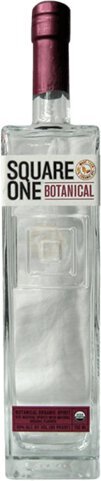 Square One Botanical Organic Spirit Vodka Bottle
