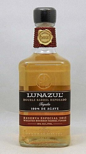 Lunaazul Double Barrel Reposado 2015 Double Barrel Reposado Reserva Finished In Wheated Bourbon Barrel Bernheim Or Larceny