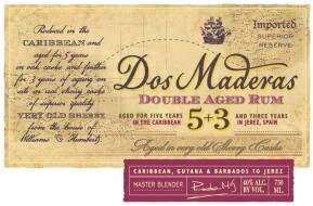 Dos Maderas 5+3yr Double Aged Rum