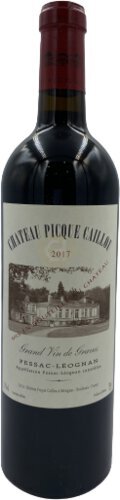 Chateau Picque Caillou Pessac Leognan Bordeaux France