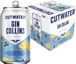 Cutwater Gin & Tonic 4pk Cans 12oz