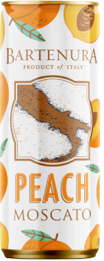 Bartenura Peach Moscato 4pk Can 250ML - New Hyde Park Wine ...