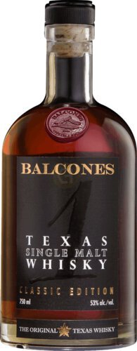 Balcones “1” Texas Single Malt Whisky