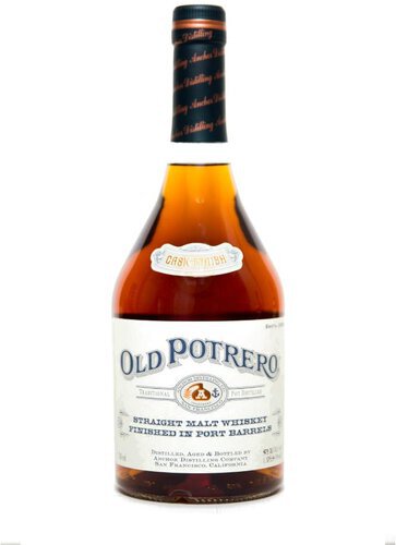 Anchor Distilling Co Old Potrero Straight Malt Whiskey Finished In Port Barrels