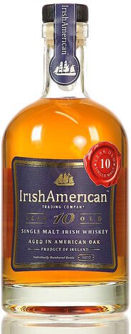Irish American 10yr Single Malt 750ml - Needham Center Fine Wines ...