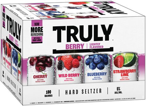 TRULY Hard Seltzer Berry Variety Pack