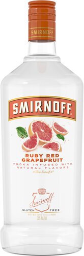 Smirnoff Vodka Ruby Red Grapefruit 1.75