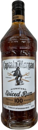 Captain Morgan 100 Proof Spiced Rum 1.75L - Exit 9 Wine & Liquor ...