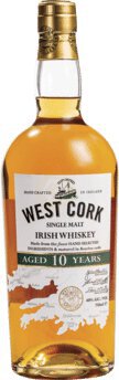 West Cork 10 YR Single Malt Irish Whiskey - Oak Liquor Cabinet ...