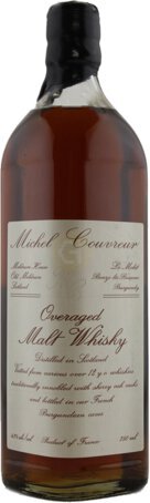Michel Couvreur Overaged Year Malt Scotch Whisky Scotland Burgundy