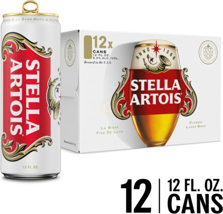 Stella Artois Premium Lager Beer