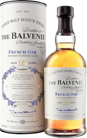 The Balvenie 16 Years Aged French Oak Finished In Pineau Casks Single Malt Scotch