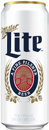 Miller Lite Cans