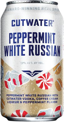 Cutwater Peppermint White Russian 4Pk Can