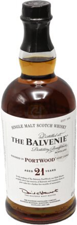 Balvenie 21yr Port Wood Single Malt - Crescent Wine & Spirits ...