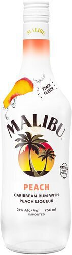Malibu Caribbean Rum with Peach Liqueur