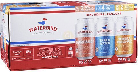 Waterbird Tequila Variety Pack RTD Cocktail Cans