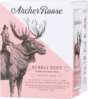 Archer Roose Bubbly Sparkling Rose Can 250ML - Shop in Store ...