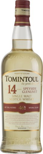 Tomintoul 14 Years 46% Not Chill-Filtered Kosher Single Malt Scotch