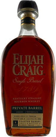 Elijah Craig Toasted Barrel - Barrel Proof - Gordon's Fine Wine ...