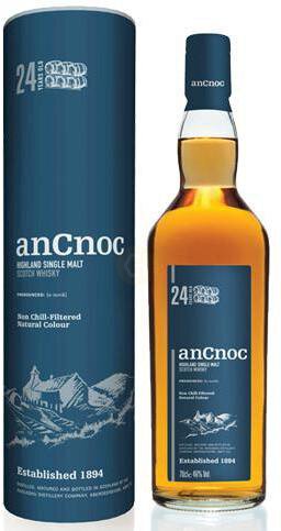 Knockdhu Distillery Ancnoc Scotch Single Malt 24 Year