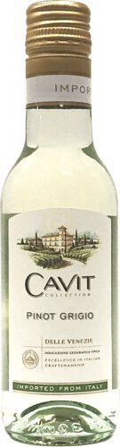 CAVIT PINOT GRIGIO 4PK 187ML - Molly's Spirits