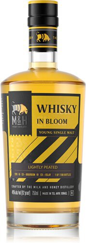 Whiskey In Bloom Lightly Peated Young Single Malt Milk And Honey Distillery 92pf