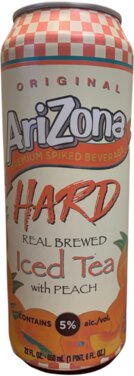 Arizona Hard Peach Iced Tea 22oz Can 22OZ - Keller's Beer ...
