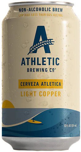 Athletic Cerveza Light copper 6pk 12oz