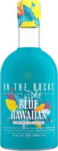 On The Rocks Blue Hawaiian Cruzan