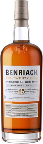 Benriach The Twenty Five Speyside Single Malt Scotch Whisky
