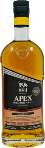 Milk & Honey Spirits Cognac Cask Small Batch Apex Single Malt Whisky