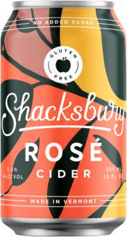 Shacksbury Dry Rosé Cider 12OZ - Buster's Liquors & Wines Memphis TN
