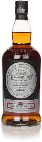 Hazelburn - 12YR "Oloroso Cask Matured" Single Malt Scotch Whisky ...