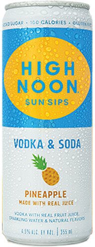 High Noon Pineapple Vodka & Soda