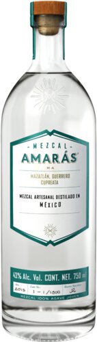 Amaras Mezcal Cupreata Joven Guerrero