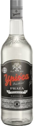 Ypioca Cachaca Crystal Prata Classica