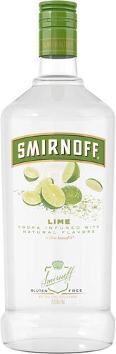 Smirnoff Vodka Lime 1.75L