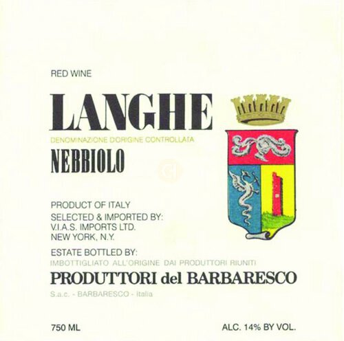 Produttori Del Barbaresco Langhe Nebbiolo