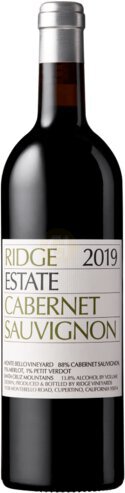 Ridge Cabernet Sauvignon Estate Santa Cruz Mountains