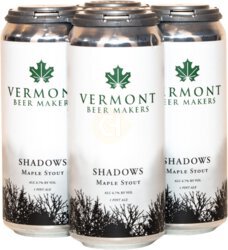 Vermont Beer Makers Shadows Maple Stout 16OZ - Wine ConneXtion ...