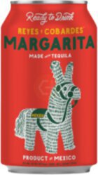 Reyes Y Cobardes Margarita Ready To Drink 4 Pack 12OZ - Bevmax ...
