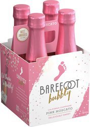 Barefoot Bubbly pink moscato single 187 ml bottle 187ML - Midway ...