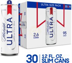 Michelob ULTRA Superior Light Lager Beer 12OZ - Green's Beverages ...