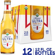 MICHELOB ULTRA PURE GOLD BTL 12PK 12OZ - Madison Wine Exchange ...